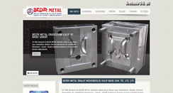 Desktop Screenshot of bedirmetal.com